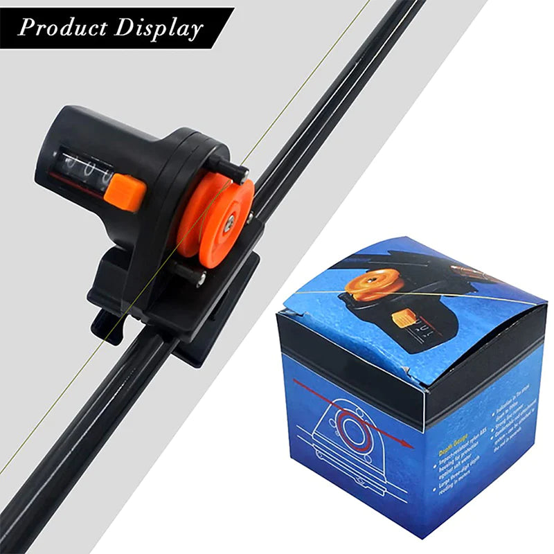Fishing Line High Accuracy Depth Counter 0-999M Meter