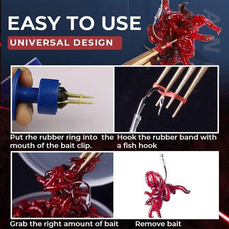 Messy-Free Fishing Lures Clip