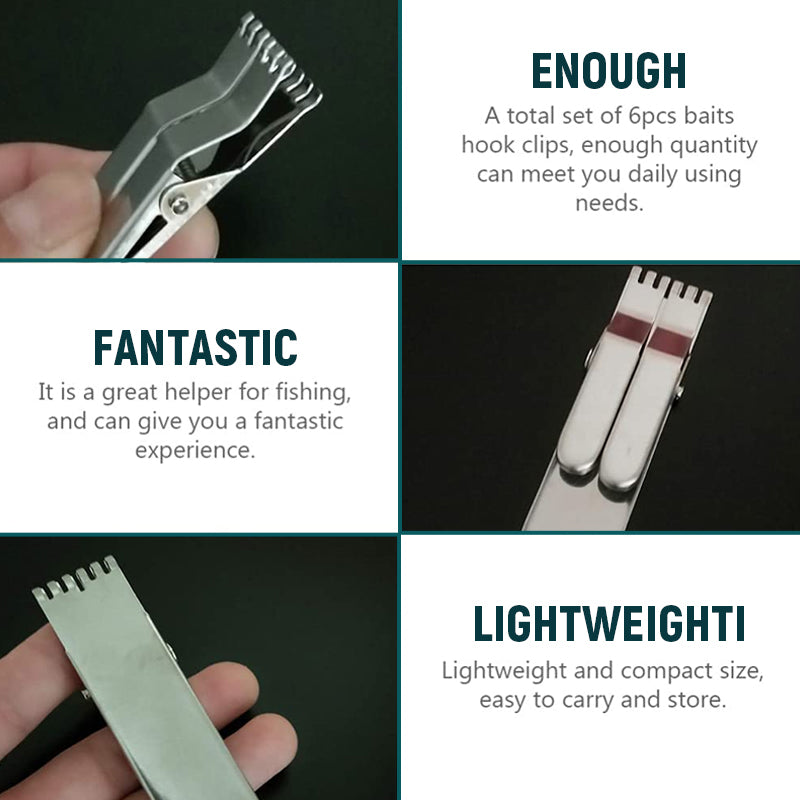 Earthworm Clip Fishing Tool No Messy Hands